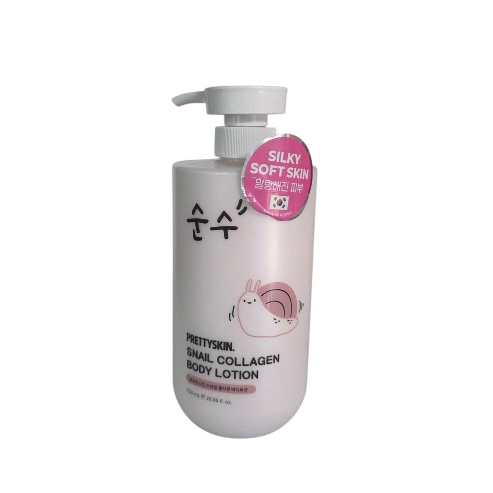 Prettyskin Snail Collagen  Body Lotion 25.36fl.oz
